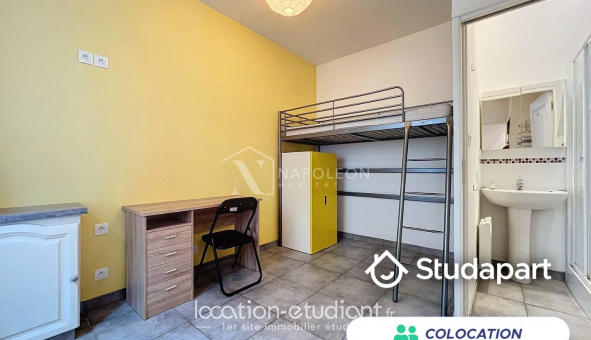 Colocation étudiante Studio &agrave; Lille (59800)