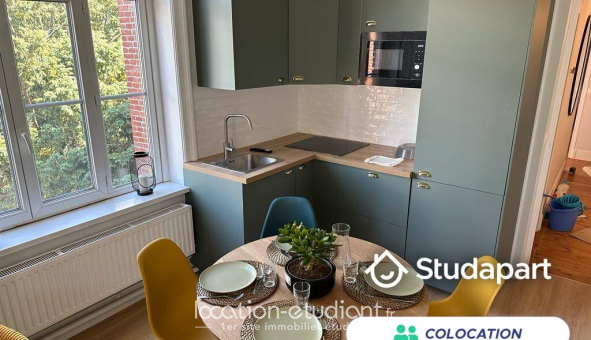 Colocation étudiante Studio &agrave; Lille (59800)
