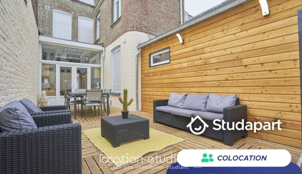 Colocation étudiante Studio &agrave; Lille (59800)