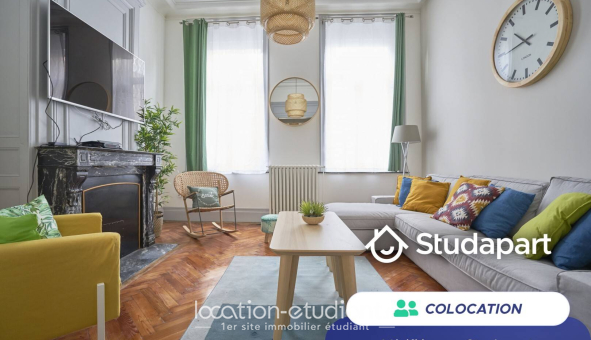 Colocation étudiante Studio &agrave; Lille (59800)