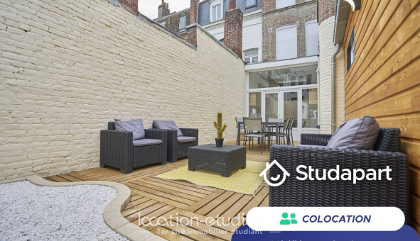 Colocation étudiante Studio &agrave; Lille (59800)