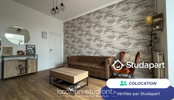 Colocation étudiante Studio &agrave; Lille (59800)