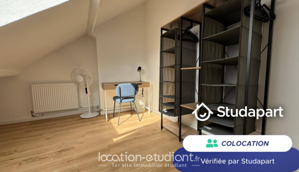 Colocation étudiante Studio &agrave; Lille (59800)