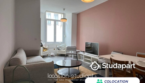 Colocation étudiante Studio &agrave; Lille (59800)