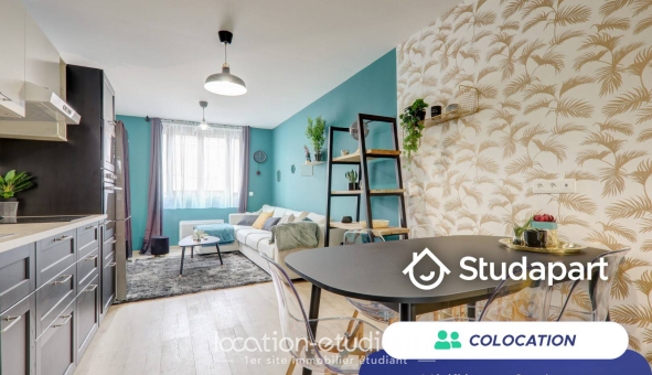 Colocation étudiante Studio &agrave; Lyon 3ème arrondissement (69003)