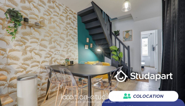 Colocation étudiante Studio &agrave; Lyon 3ème arrondissement (69003)