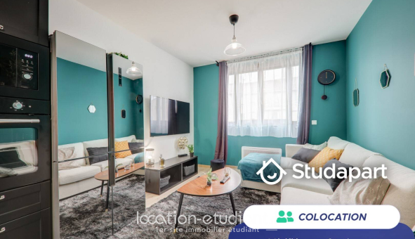 Colocation étudiante Studio &agrave; Lyon 3ème arrondissement (69003)