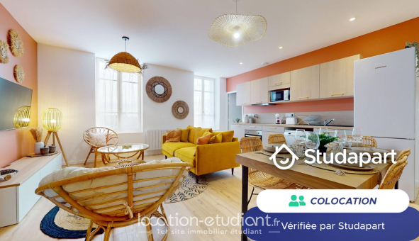 Colocation étudiante Studio &agrave; Lyon 3ème arrondissement (69003)