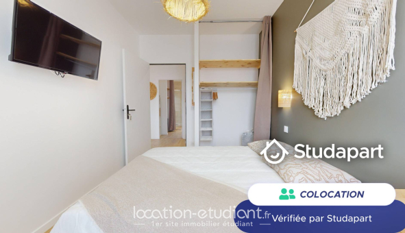 Colocation étudiante Studio &agrave; Lyon 3ème arrondissement (69003)