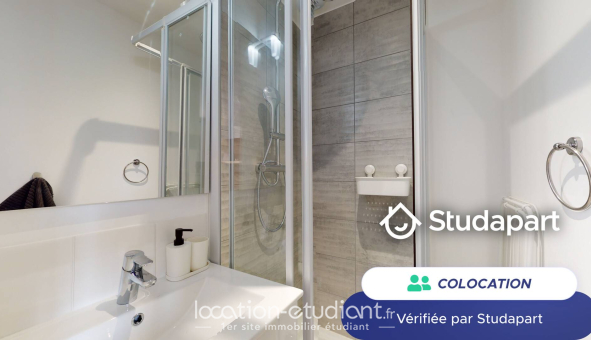 Colocation étudiante Studio &agrave; Lyon 8ème arrondissement (69008)