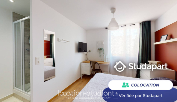 Colocation étudiante Studio &agrave; Lyon 8ème arrondissement (69008)
