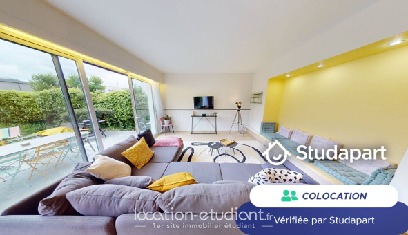 Colocation étudiante Studio &agrave; Lyon 8ème arrondissement (69008)