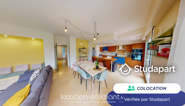 Colocation étudiante Studio &agrave; Lyon 8ème arrondissement (69008)