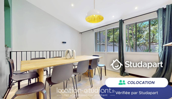 Colocation étudiante Studio &agrave; Lyon 8ème arrondissement (69008)