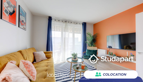 Colocation étudiante T4 &agrave; Lyon 8ème arrondissement (69008)