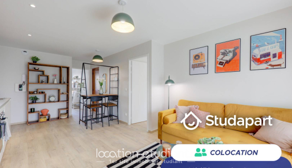 Colocation étudiante T4 &agrave; Lyon 8ème arrondissement (69008)