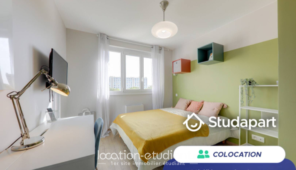 Colocation étudiante T4 &agrave; Lyon 8ème arrondissement (69008)
