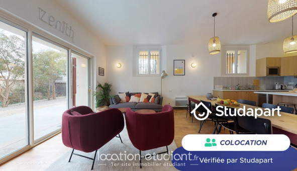 Colocation étudiante Studio &agrave; Marseille 04ème arrondissement (13004)