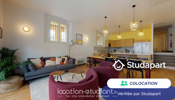 Colocation étudiante Studio &agrave; Marseille 04ème arrondissement (13004)
