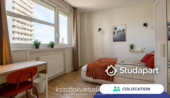 Colocation étudiante Studio &agrave; Nancy (54100)