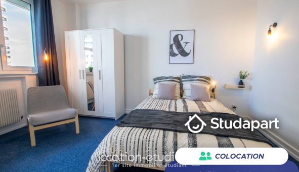 Colocation étudiante Studio &agrave; Nancy (54100)
