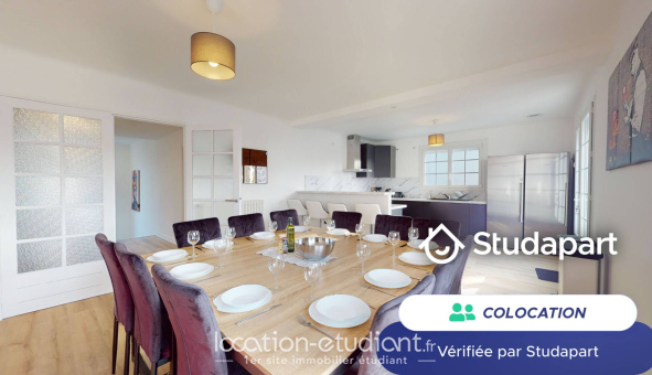 Colocation étudiante Studio &agrave; Nantes (44200)