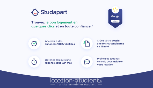 Colocation étudiante T5 &agrave; Noisy le Grand (93160)