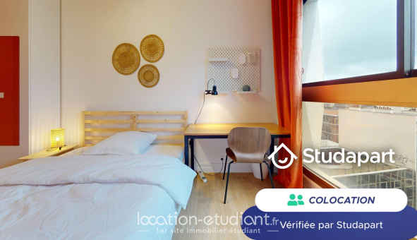 Colocation étudiante Studio &agrave; Paris 15ème arrondissement (75015)