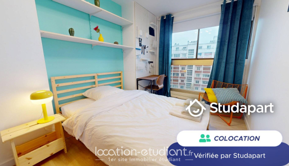 Colocation étudiante Studio &agrave; Paris 15ème arrondissement (75015)
