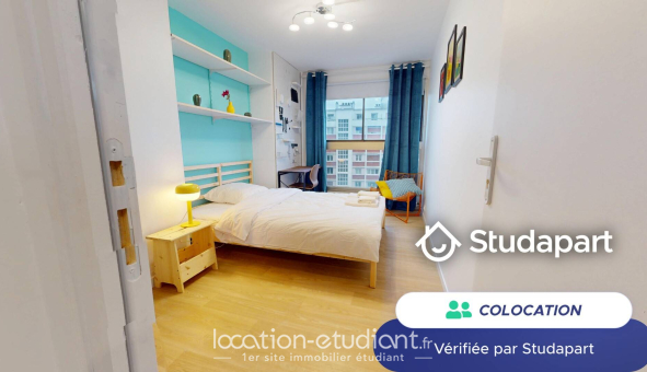 Colocation étudiante Studio &agrave; Paris 15ème arrondissement (75015)