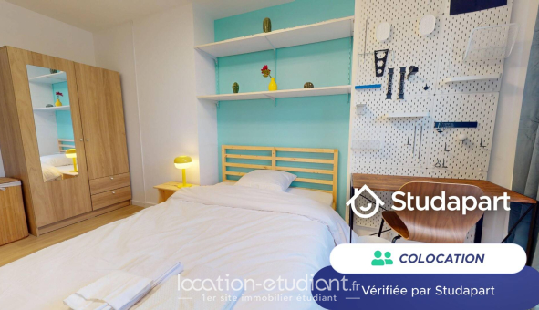 Colocation étudiante Studio &agrave; Paris 15ème arrondissement (75015)