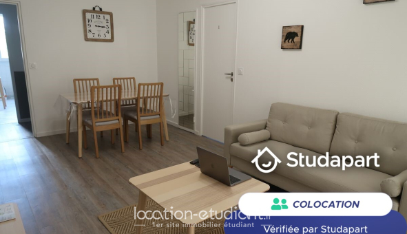 Colocation étudiante Studio &agrave; Pau (64000)