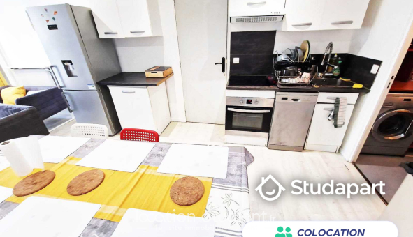 Colocation étudiante Studio &agrave; Pierrefitte sur Seine (93380)