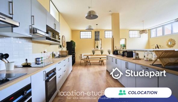 Colocation étudiante Studio &agrave; Reims (51100)