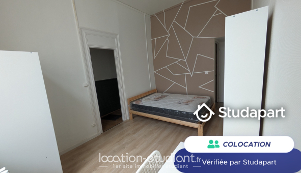 Colocation étudiante Studio &agrave; Roubaix (59100)