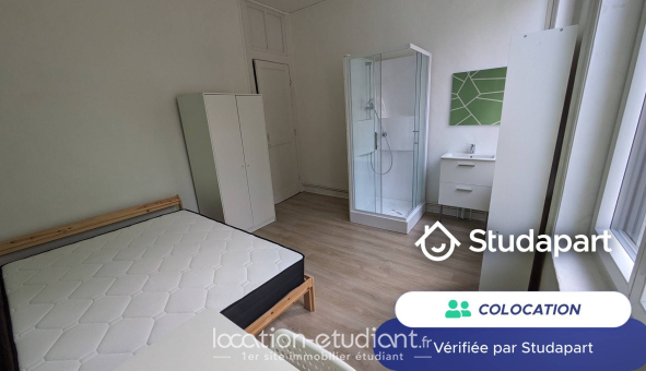 Colocation étudiante Studio &agrave; Roubaix (59100)