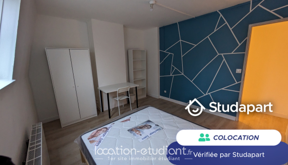 Colocation étudiante Studio &agrave; Roubaix (59100)