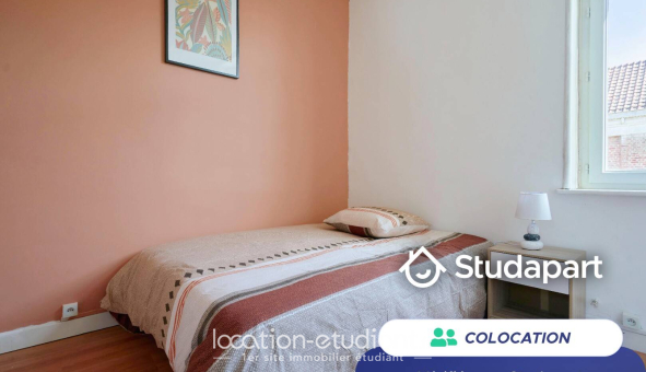 Colocation étudiante Studio &agrave; Roubaix (59100)