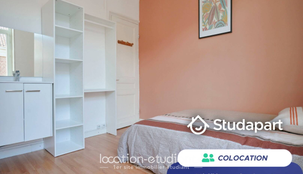 Colocation étudiante Studio &agrave; Roubaix (59100)