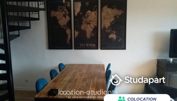 Colocation étudiante Studio &agrave; Saint Barthélemy d'Anjou (49124)