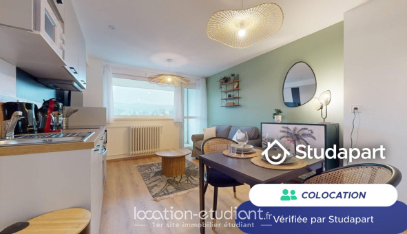 Colocation étudiante Studio &agrave; Saint Étienne (42100)