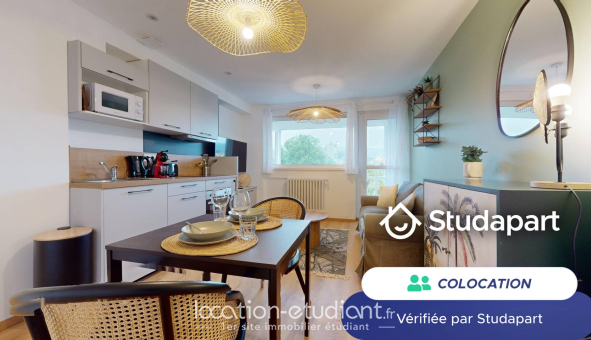 Colocation étudiante Studio &agrave; Saint Étienne (42100)