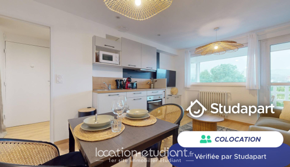 Colocation étudiante Studio &agrave; Saint Étienne (42100)