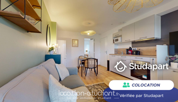 Colocation étudiante Studio &agrave; Saint Étienne (42100)