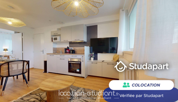 Colocation étudiante Studio &agrave; Saint Étienne (42100)