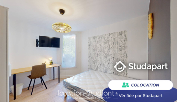 Colocation étudiante Studio &agrave; Toulouse (31500)