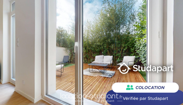 Colocation étudiante Studio &agrave; Toulouse (31500)