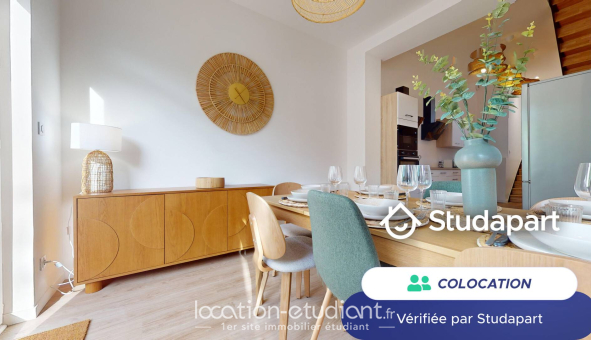 Colocation étudiante Studio &agrave; Toulouse (31500)