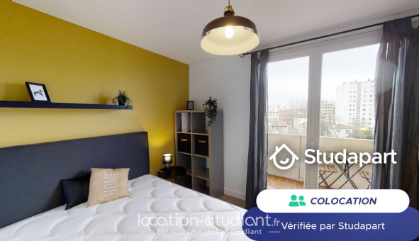 Colocation étudiante T4 &agrave; Toulouse (31500)