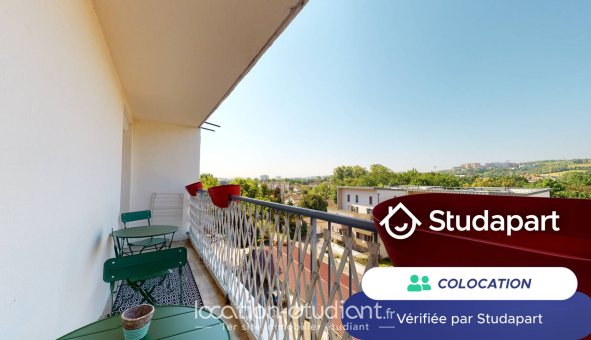 Colocation étudiante T4 &agrave; Toulouse (31500)